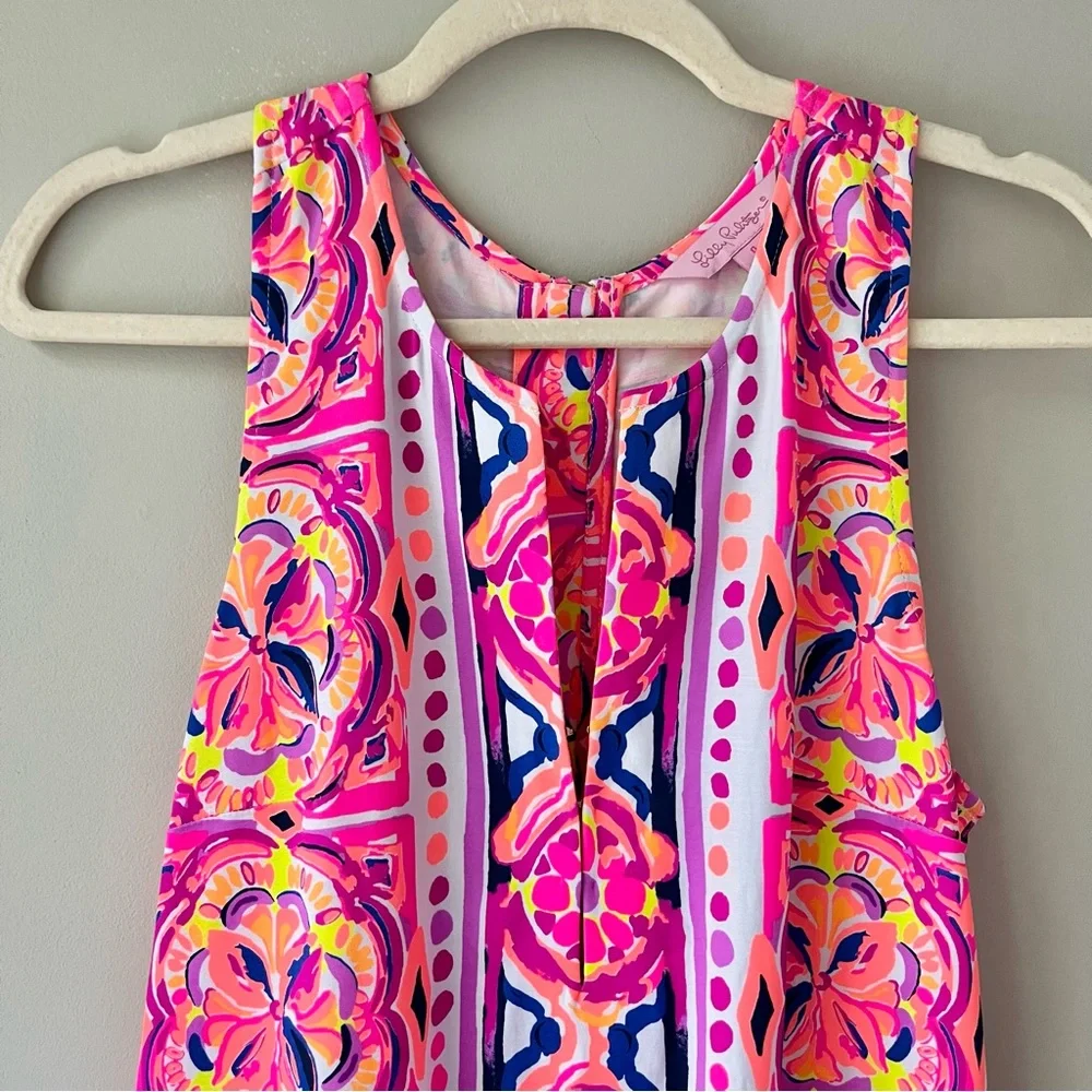 Lilly Pulitzer | Carlotta Pink Rock House Stretch Shift Dress
26707 Size 0 - Picture 6 of 7